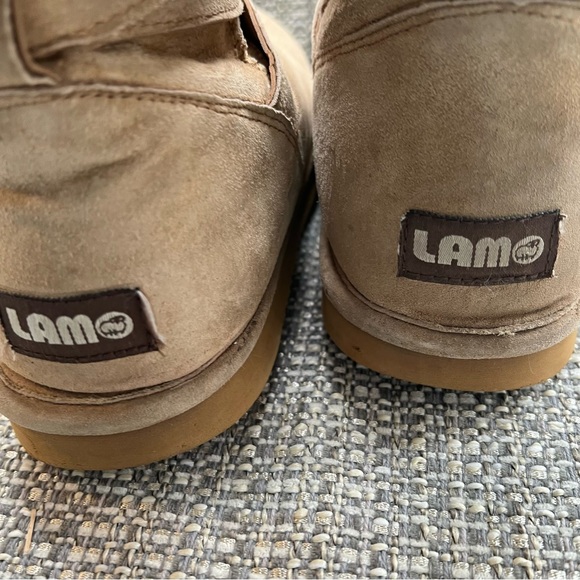 LAM. Juniper Women's Boots Size 9 Tan Suede Leather - Picture 4 of 8
